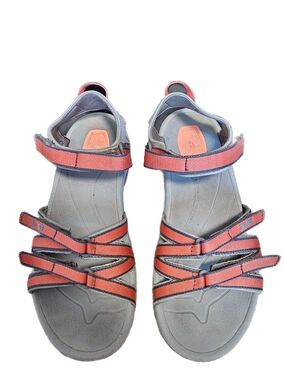 Teva Tirra Terracotta And Grey Performance Women's Sandals Size 9M